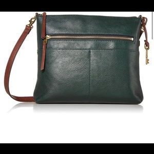 Fossil Leather Crossbody Bag
